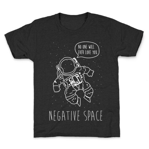 NEgative Space Kids T-Shirt