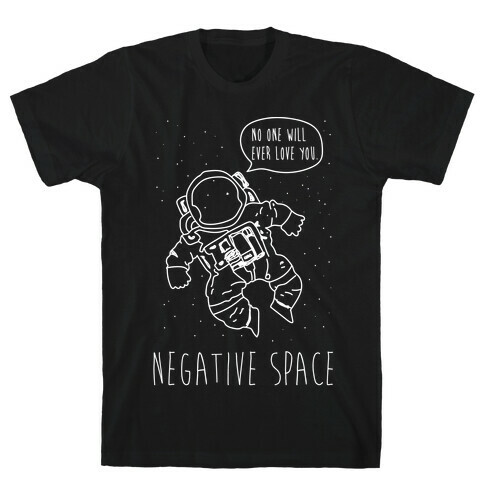 NEgative Space T-Shirt