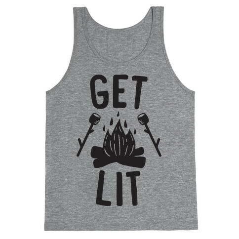 Get Lit - Campfire (CMYK) Tank Top