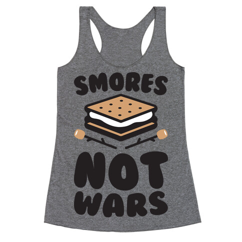 Smores Not Wars (CMYK) Racerback Tank Top