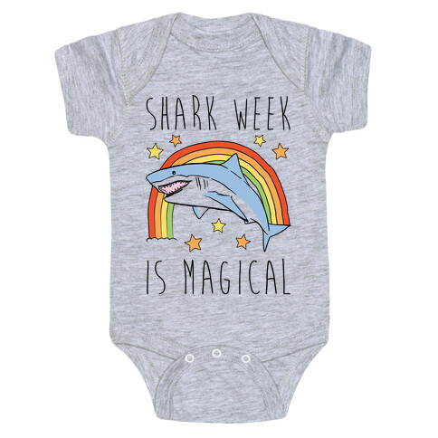 Shark Week Is Magical Parody Baby One-Piece