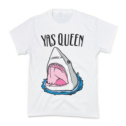 Yas Queen Shark Kids T-Shirt