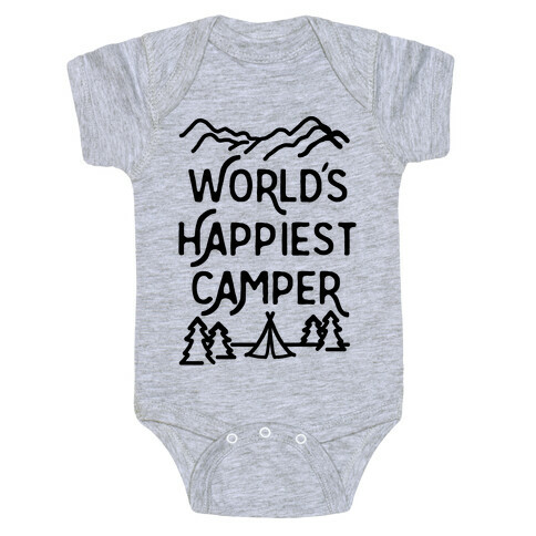 World's Happiest Camper Baby One-Piece