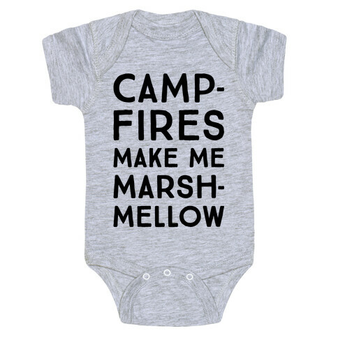 Campfires Make Me Marshmellow Baby One-Piece