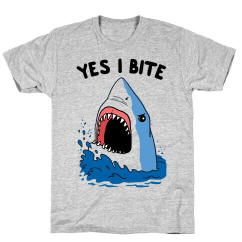 Yes I Bite (CmYK) T-Shirt