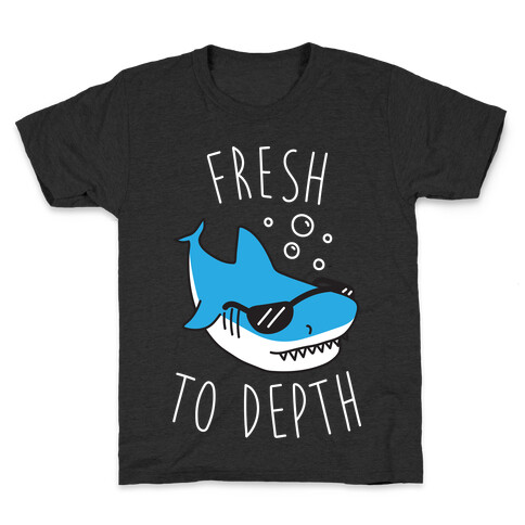 Fresh To Depth (White) Kids T-Shirt