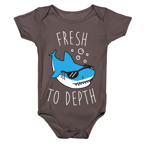 Fresh To Depth (White) Baby One-Piece