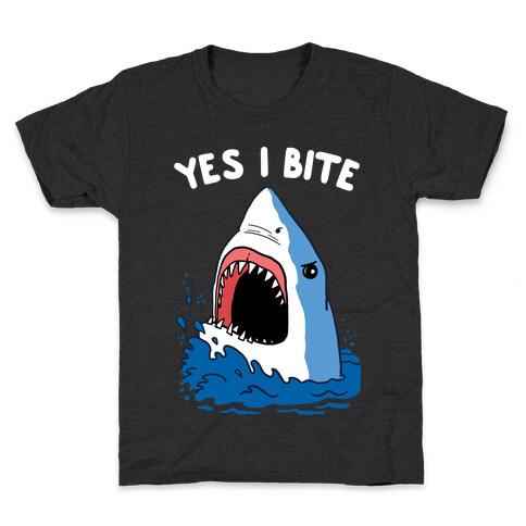 Yes I Bite Kids T-Shirt