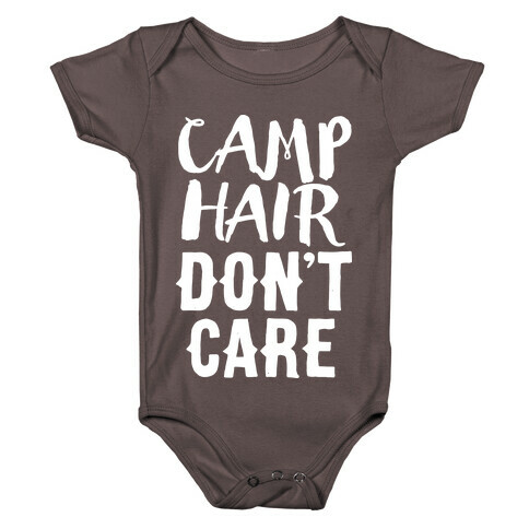 Camp Hair Don't Care Baby One-Piece