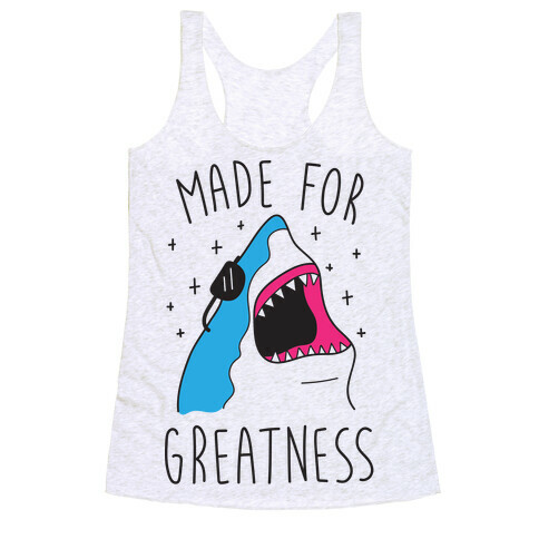 Made For Greatness (CMYK) Racerback Tank Top
