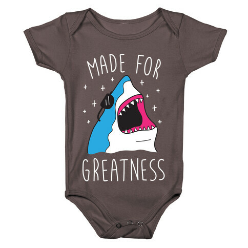 Made For Greatness (White) Baby One-Piece