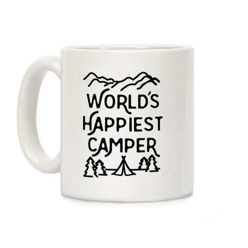 World's Happiest Camper Coffee Mug