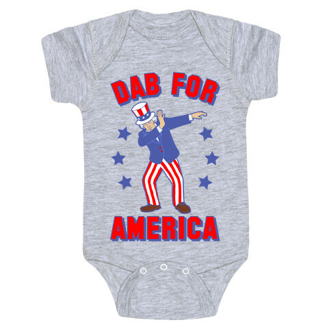 Dab For America Baby One-Piece