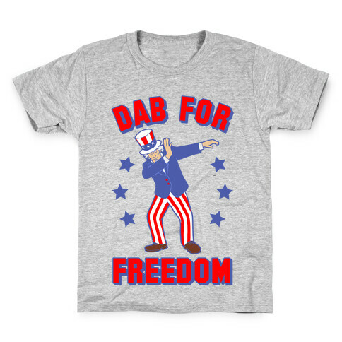 DAB FOR FREEDOM Kids T-Shirt