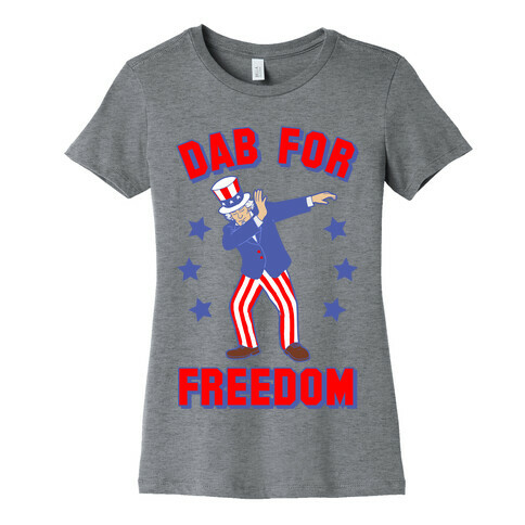 DAB FOR FREEDOM Womens T-Shirt