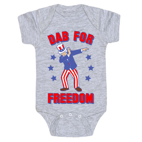 DAB FOR FREEDOM Baby One-Piece