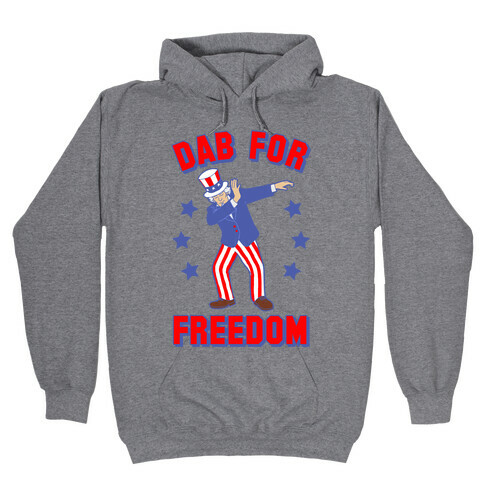 DAB FOR FREEDOM Hooded Sweatshirt