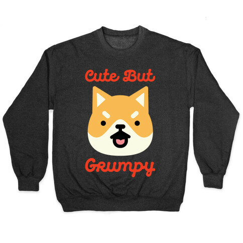 Cute but Grumpy Shiba Inu Pullover