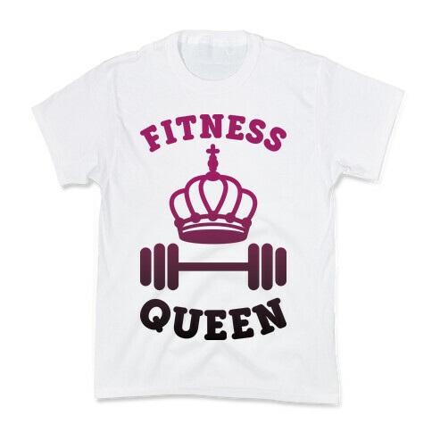 Fitness Queen  Kids T-Shirt