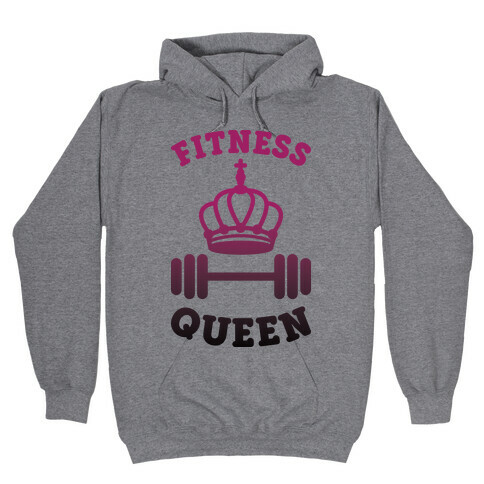 Fitness Queen  Hooded Sweatshirt