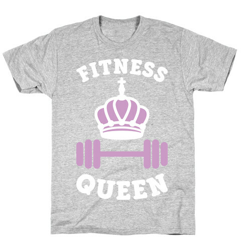 Fitness Queen (White) T-Shirt