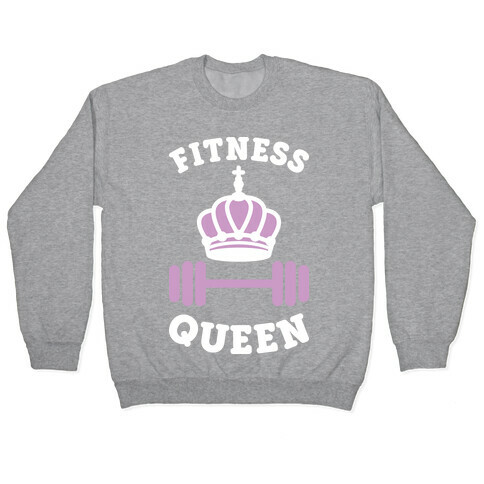 Fitness Queen (White) Pullover