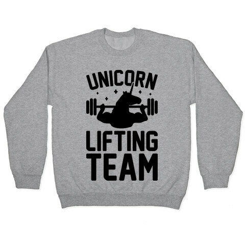 Unicorn Lifting Team Pullover