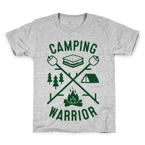 Camping Warrior Kids T-Shirt