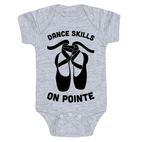 Dance Skills On Pointe Baby One-Piece