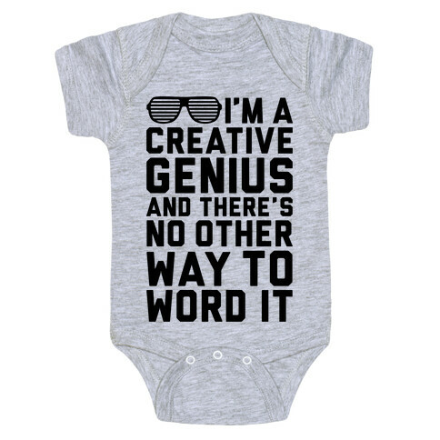Creative Genius Baby One-Piece