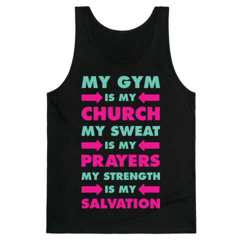 My Gym is my Church Tank Top