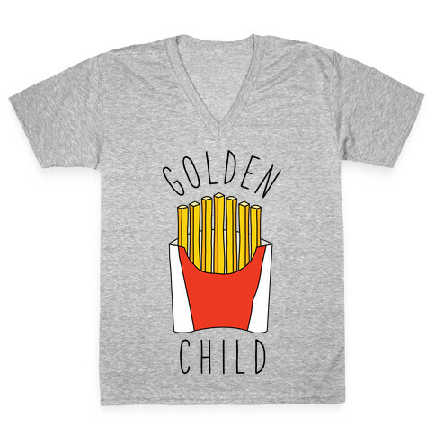 Golden Child V-Neck Tee Shirt