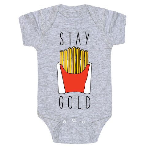Stay Gold Fries Baby One-Piece