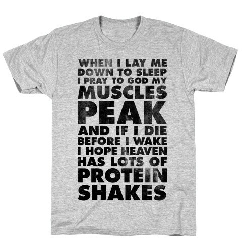 Weight Lifter's Prayer T-Shirt