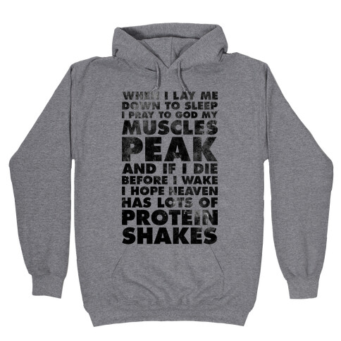 Weight Lifter's Prayer Hooded Sweatshirt