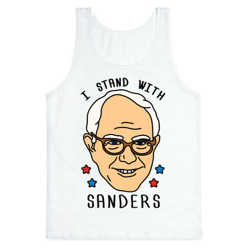 I Stand With Sanders Tank Top