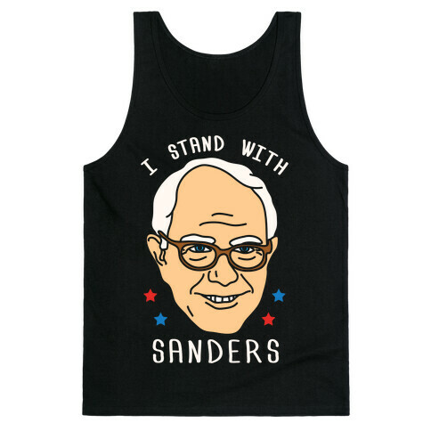 I Stand With Sanders Tank Top