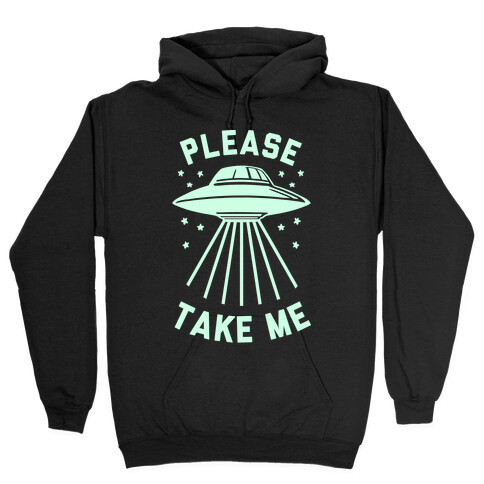 Please Take Me  Hooded Sweatshirt