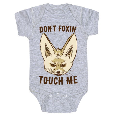 Don't Foxin' Touch Me Baby One-Piece