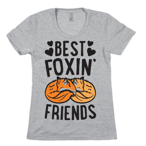 Best Foxin' Friends Womens T-Shirt