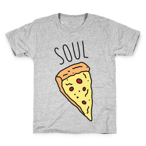 Soul Mates Pizza 1  Kids T-Shirt