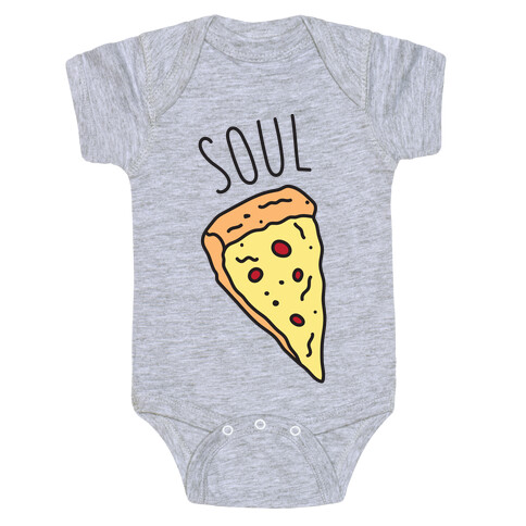 Soul Mates Pizza 1  Baby One-Piece