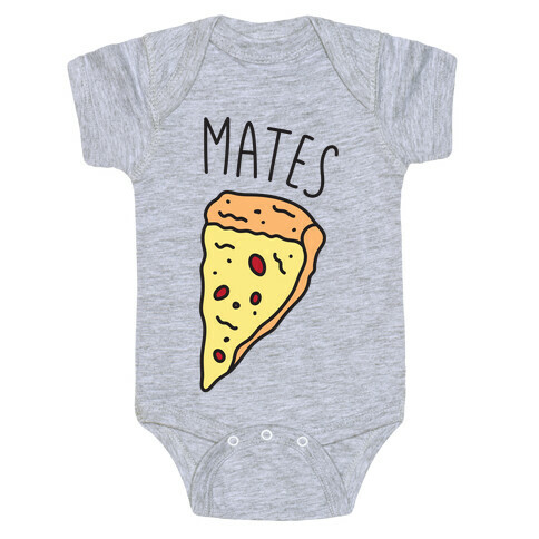 Soul Mates Pizza 2 Baby One-Piece