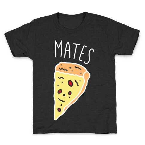 Soul Mates Pizza 2 (White) Kids T-Shirt