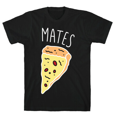 Soul Mates Pizza 2 (White) T-Shirt