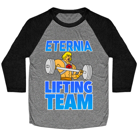 Eternia Lifting Team Baseball Tee
