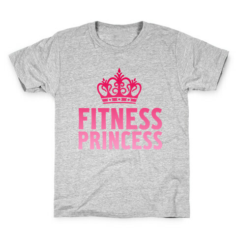 Fitness Princess Kids T-Shirt