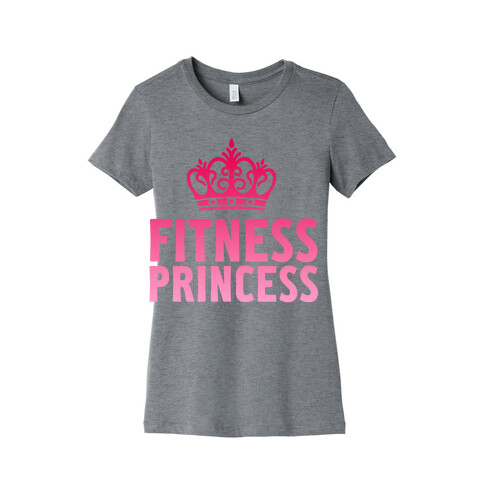Fitness Princess Womens T-Shirt
