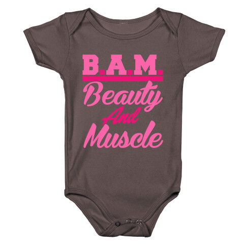 Beauty and Muscle Baby One-Piece