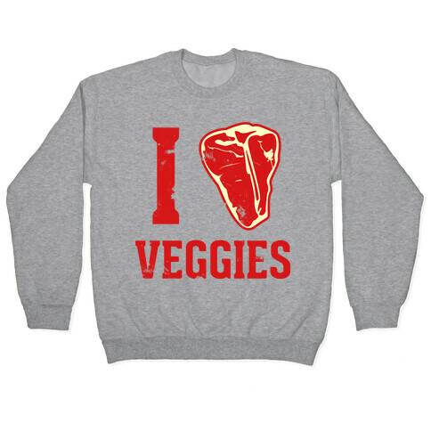 I LOVE VEGGIES Pullover